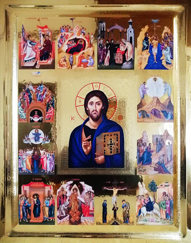 Jesus Christ Icons (§2) Jesus Christus Ikonen Ιησούς Χριστός Εικόνες Иисус Христос Иконки 20χ16 , 20χ25 , 40χ30