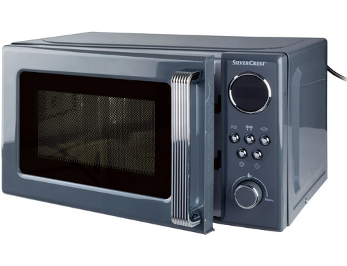 Mikrowelle Microwave 6Stufen 17L Timer Erhitzen und Auftauen Glas-Drehteller