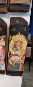 Virgin Mary & Jesus Christ Icons (X§1) Jungfrau Maria & Jesus Christus Ikonen Παναγία & Ιησους Χριστός Εικόνες Иконы Девы Марии и Иисуса Христа